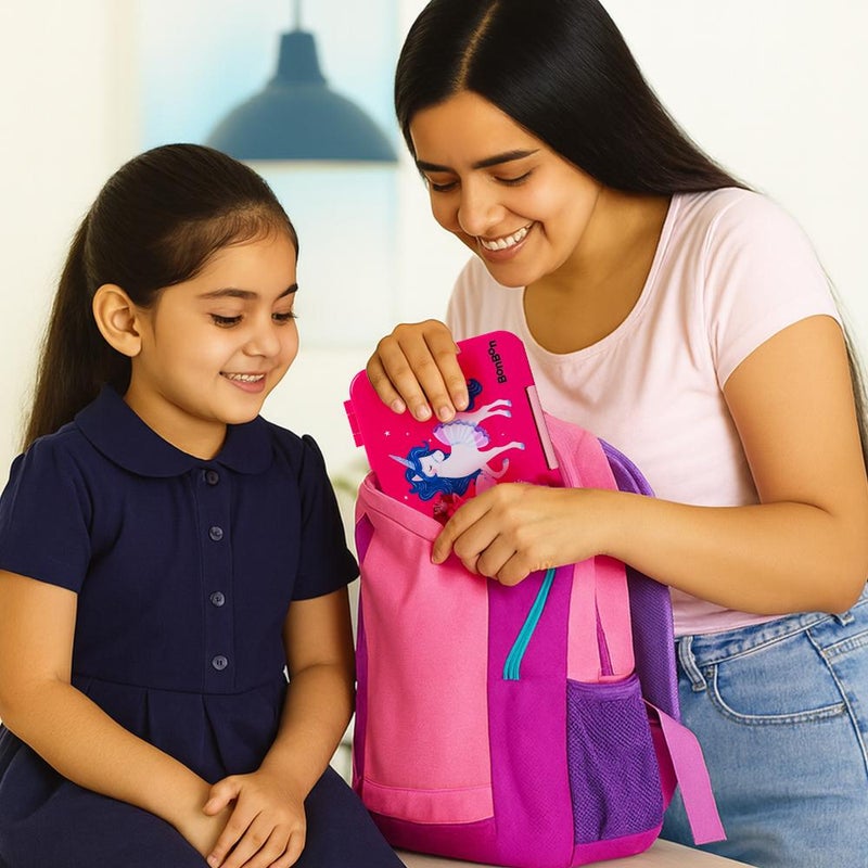 BonBon - Elite Mini 4 Compartment Leakproof Kids Lunch Box - Unicorn and Ballerina - Image 2