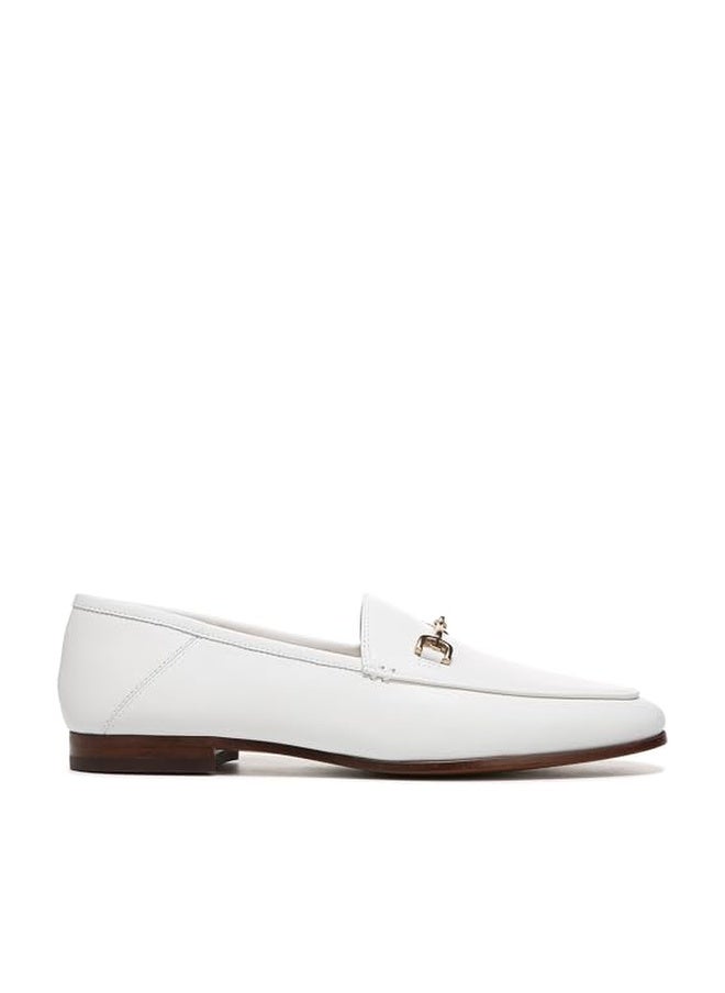 Sam Edelman Women's Loraine Loafer, Bright White Leather, 8.5 - Image 1