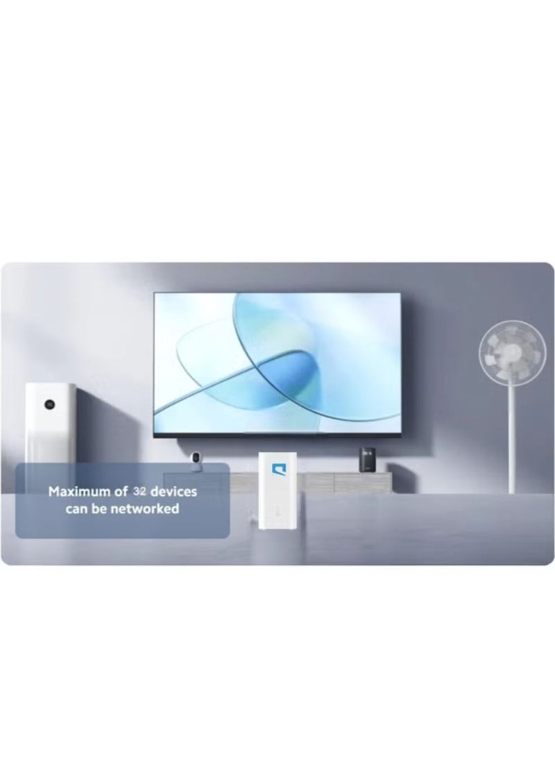 5G CPE 5 Router - Latest Version of MOBILY SuperSpeed WiFi 6 - Upload Speed Up to 3600Mbps Supports MOBILY Network Only H155-383 | White - Image 5