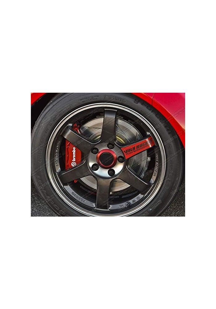 BPA Reflective Volk Racing Wheel Sticker Decal Set - Image 3