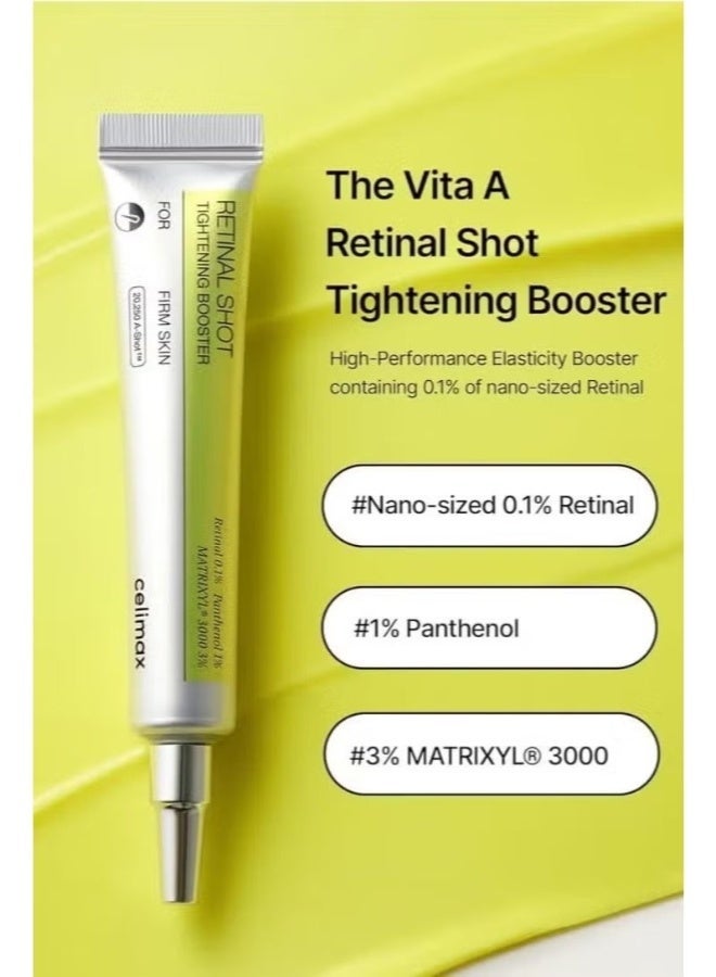 celimax The Vita A Retinal Shot Tightening Booster | with Liposomized Retinal, Matryxyl, Pore Minimizer, Wrinkles & Fine Lines, Firmer Skin, 15ml Bundle - Image 3