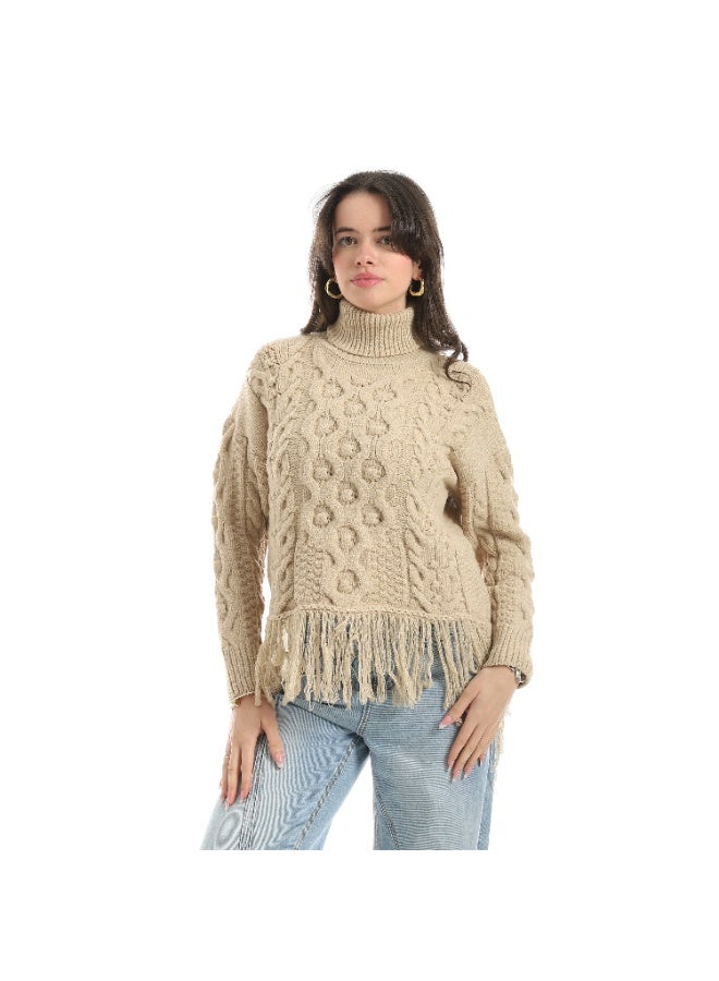 Coctail 17420-Pullover-beige - Image 1