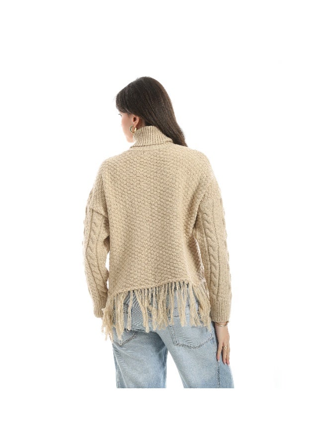 Coctail 17420-Pullover-beige - Image 3