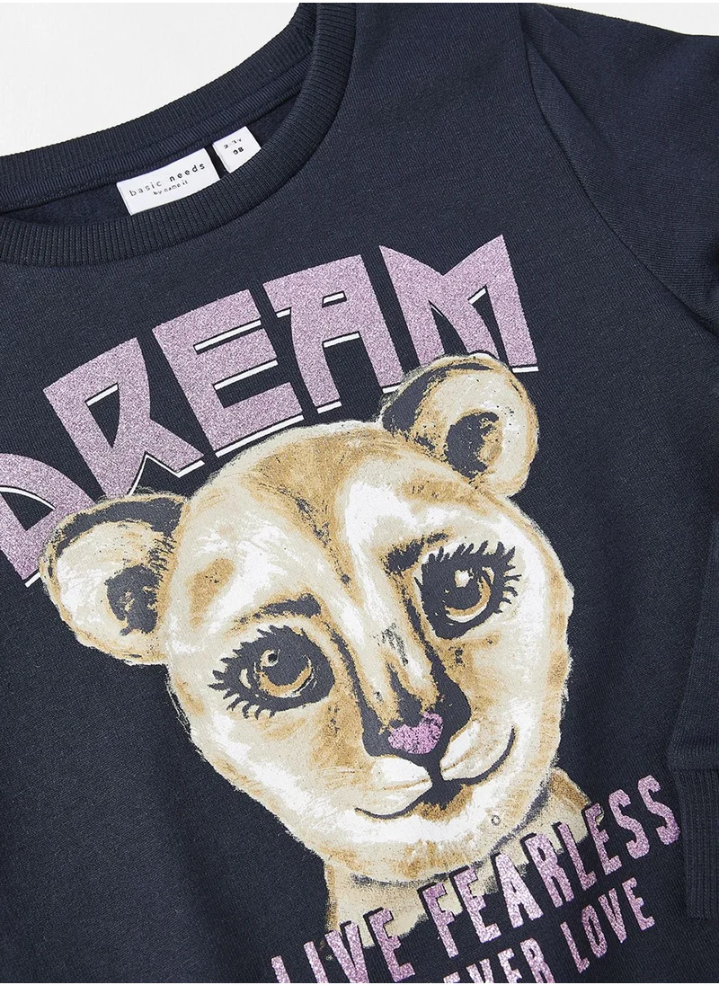 NAME IT Kids 2 Pack Graphic Print Sweatshirt