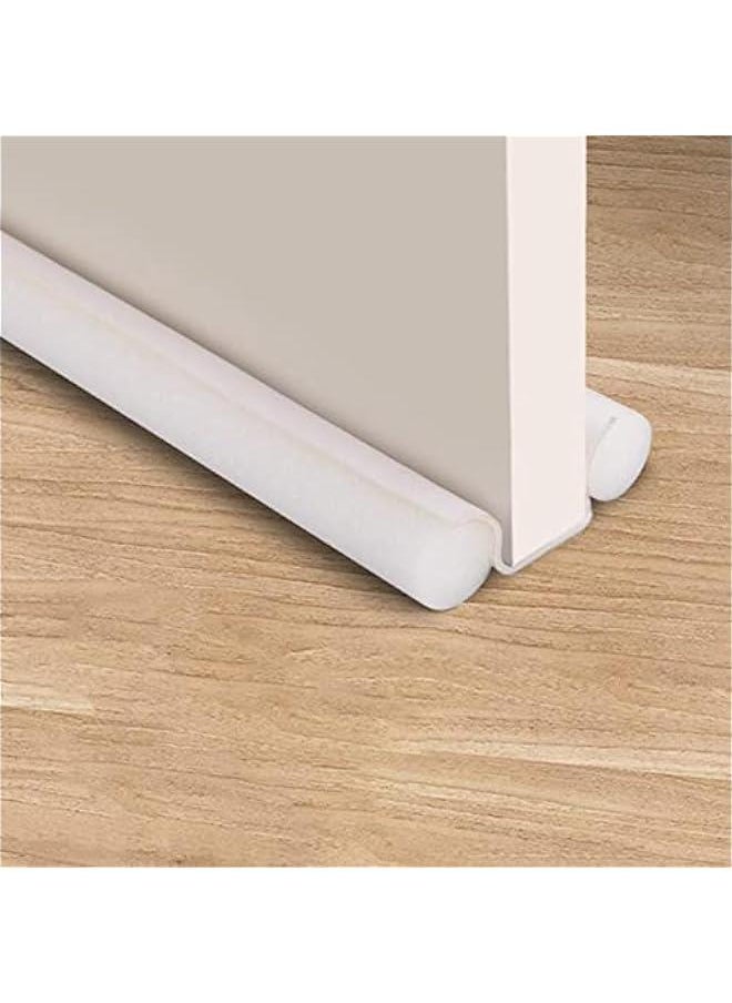 OCTOBER - Door Draft Stopper,36.6inch Draft Stopper for Bottom of Door,Under Door Draft Blocker,Energy Saving Door Weather Stripping Reduce Noise Window Breeze Blocker Door Sweeps,Washable Weather Noise Block - Image 1