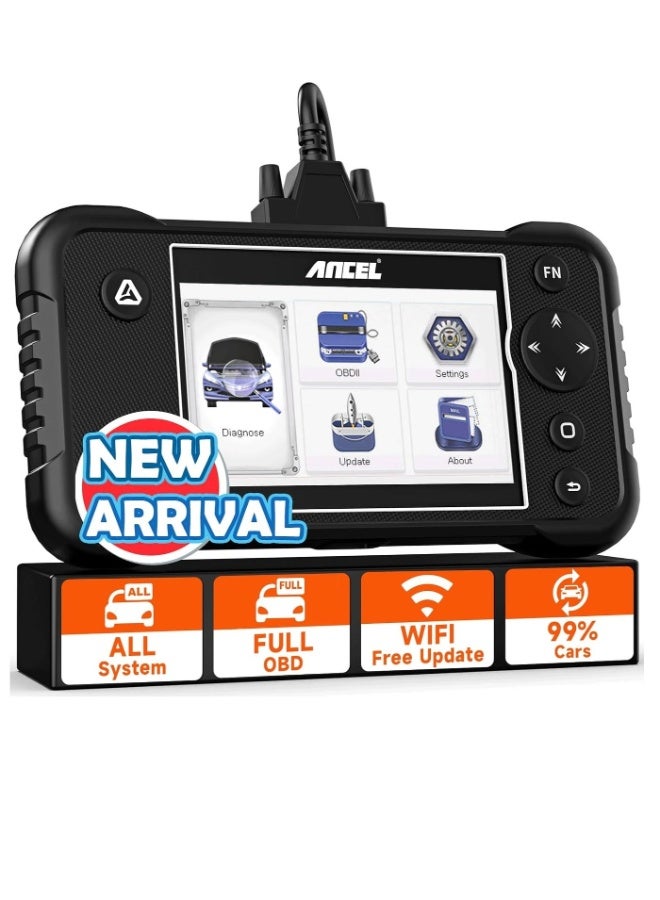 Ancel FX3300 OBD2 Scanner, All System Scan Tool, WiFi Update Car Scanner Diagnostic Tool, Check Engine Code Reader, Diagnostic Scanner for Cars - Image 1