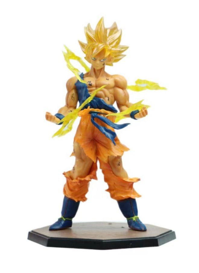 Dragon Ball Z - Dragon Ball Z Dragon Stars Super Saiyan Goku Figure, Anime Model Ornament, Super Collectible Model Statue Anime Figure Toy 17CM - Image 1