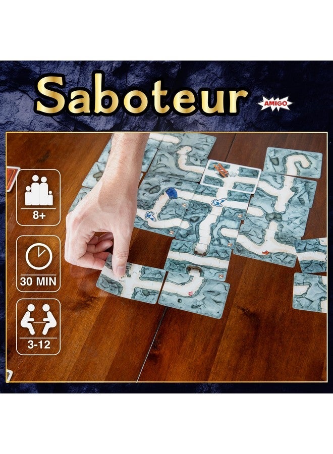 Amigo Games Saboteur The Mother Lode Bonus Pack Strategy Card Game - Includes Saboteur, Saboteur 2 & Secret Collectorsâ€™ Card - Perfect for Family Game Nights for Kids & Adults Age 8 & Older - Image 5