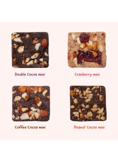 The Whole Truth The Whole Truth - Mini Protein Bars | The Chocolate Party (4 Double Cocoa Mini Bars & 4 Coffee Cocoa Mini Bars) | Pack of 8 x 27g each | Sugar free | No Preservatives | All Natural  - Image 2