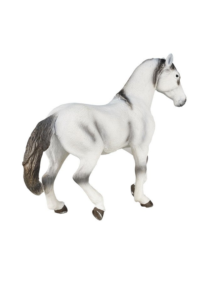 MOJO Andalusian Grey Realistic Equestrian Horse Club Hand Painted Toy Figurine - Image 2