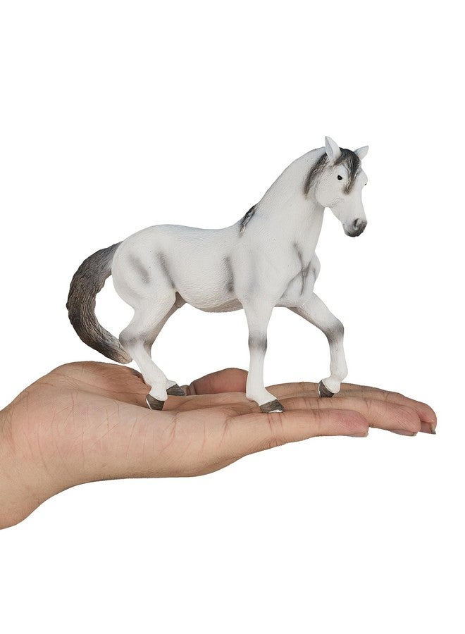 MOJO Andalusian Grey Realistic Equestrian Horse Club Hand Painted Toy Figurine - Image 4