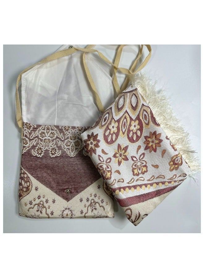 سجّادةالصلاة مع حقيبة - Image 1