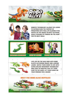 ROBO ALIVE S001-ZURU ROBO ALIVE – ROBOTIC SNAKE-SERIES 3,Bulk,12pcs,No Inner,STDColor Assortment  - Image 2