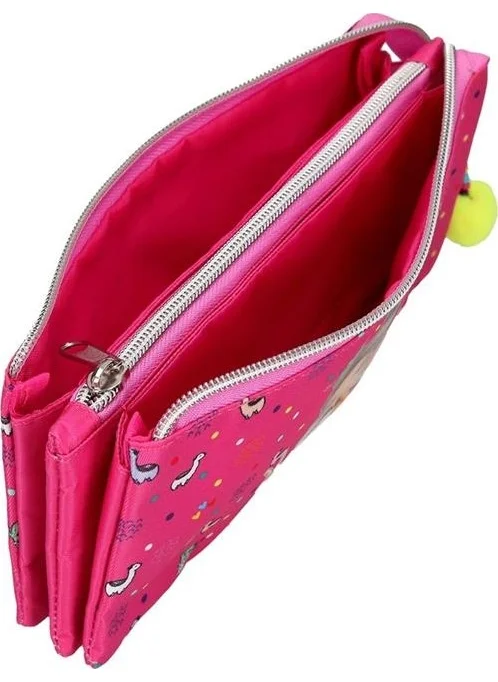 Top Model Topmodel 3 Compartment Alpaca Pencil Case 10355