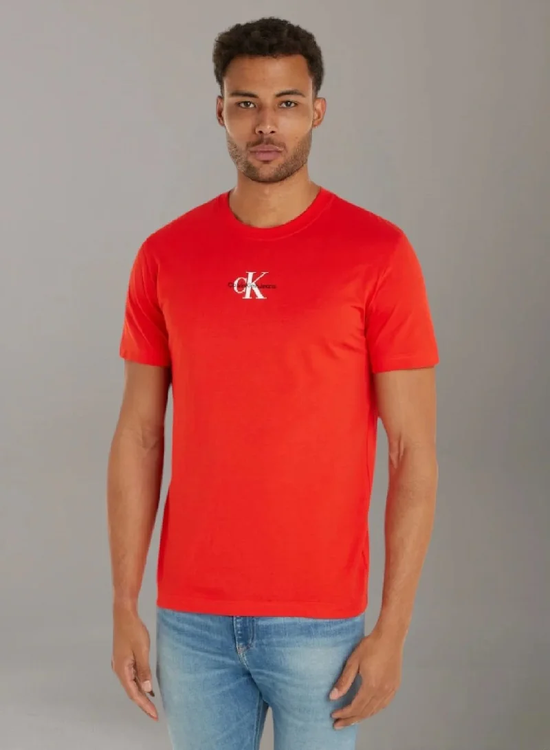 Calvin Klein Jeans Cotton Monogram T-shirt