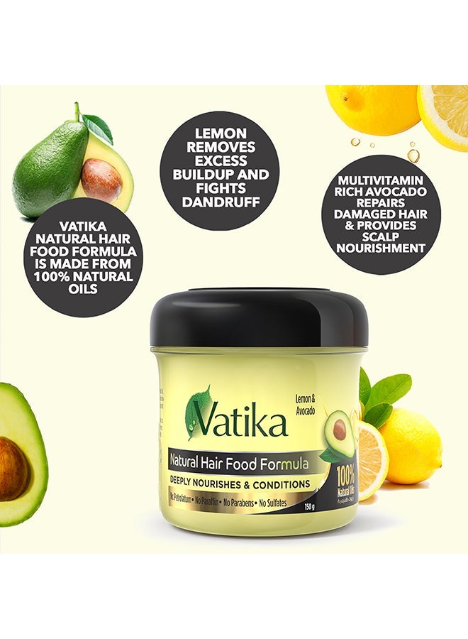 Dabur Hair Food Formula With Lemon And Avocado 150grams - Image 3