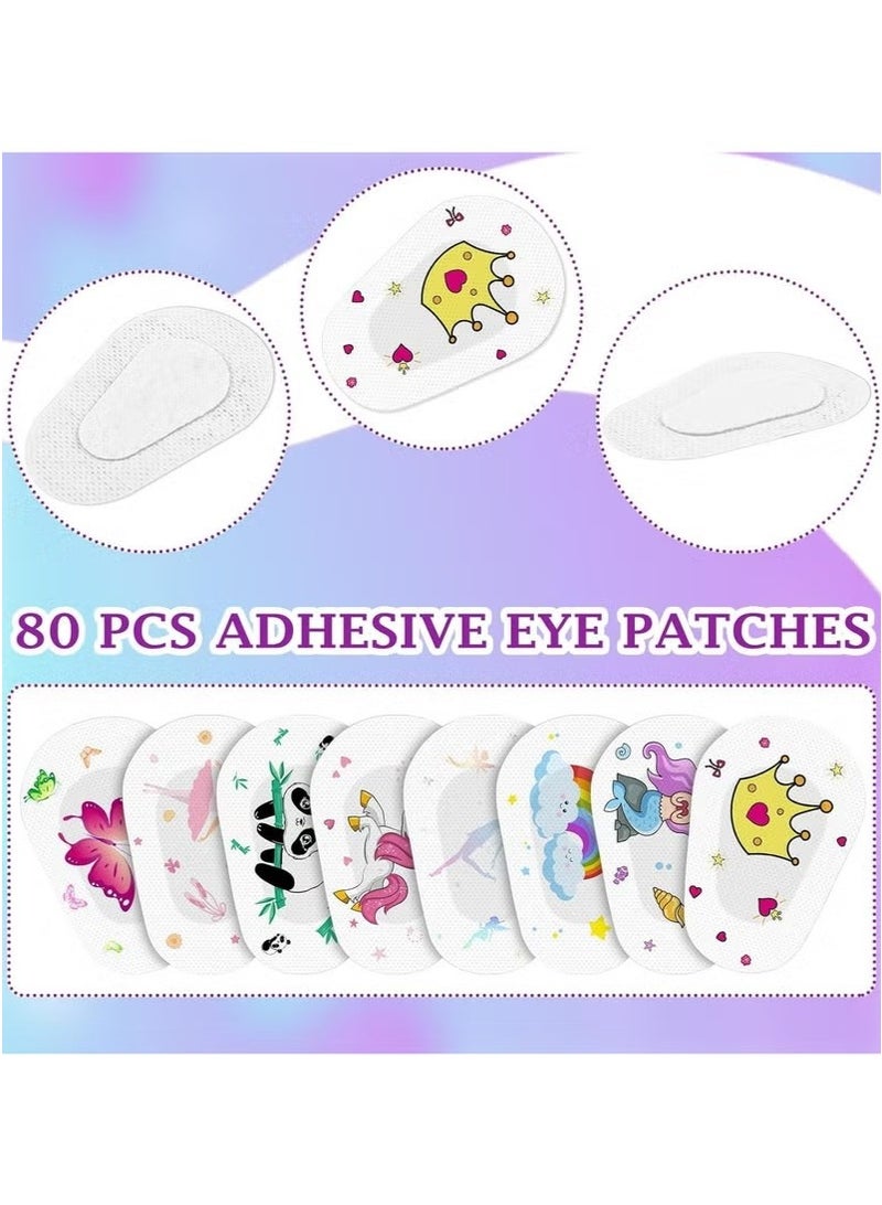 Realfrog 40 Pcs Adhesive Eye Patches for Kids, 8 Fun Designs, Light Blocking, Breathable, Comfortable Eye Patch for Lazy Eye Treatment, Ideal for Boys & Girls, Regular Size (3 x 2 Inches) - Image 3