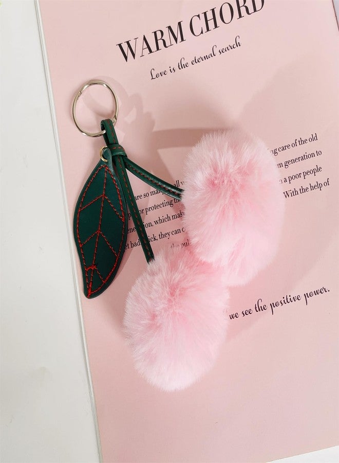 QTMY Cute Pink Cherry Charms for Bogg Bag Accessories Rubber Beach Bag, Boho Purse Charms,49 - Image 2