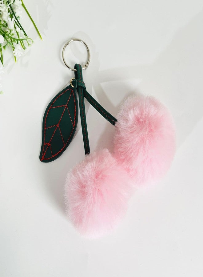 QTMY Cute Pink Cherry Charms for Bogg Bag Accessories Rubber Beach Bag, Boho Purse Charms,49 - Image 3
