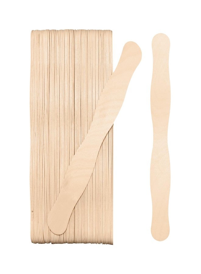 KTOJOY 55 Pcs Wooden Fan Handles 8 inch, Jumbo Craft Sticks for Wedding Programs, or Paint Mixing Crafts Home Art Projects, Classroom Art Supplies - Image 1