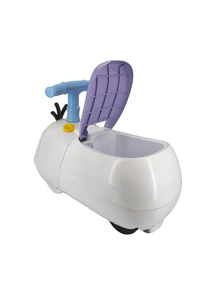 Kiddieland Disney Lights ’N’ Sounds Tsum Tsum Olaf Plush Ride-On Car For Kids - Image 4