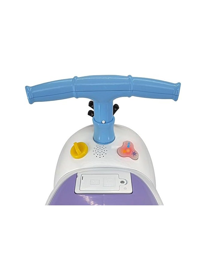 Kiddieland Disney Lights ’N’ Sounds Tsum Tsum Olaf Plush Ride-On Car For Kids - Image 5