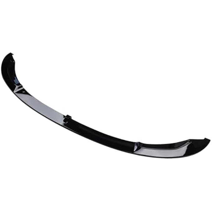 ZZDSNJ Glossy Black 4PS Front Lip Compatible with 2014-2020 BMW F80 M3/F82 M4 MP Style Front Bumper Lower Lip Splitter Spoiler - Image 4