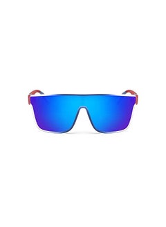 FEISEDY Fashion Flat Top Sunglasses Trendy Oversized Square Shades Women Men UV400 B2996  - Image 2