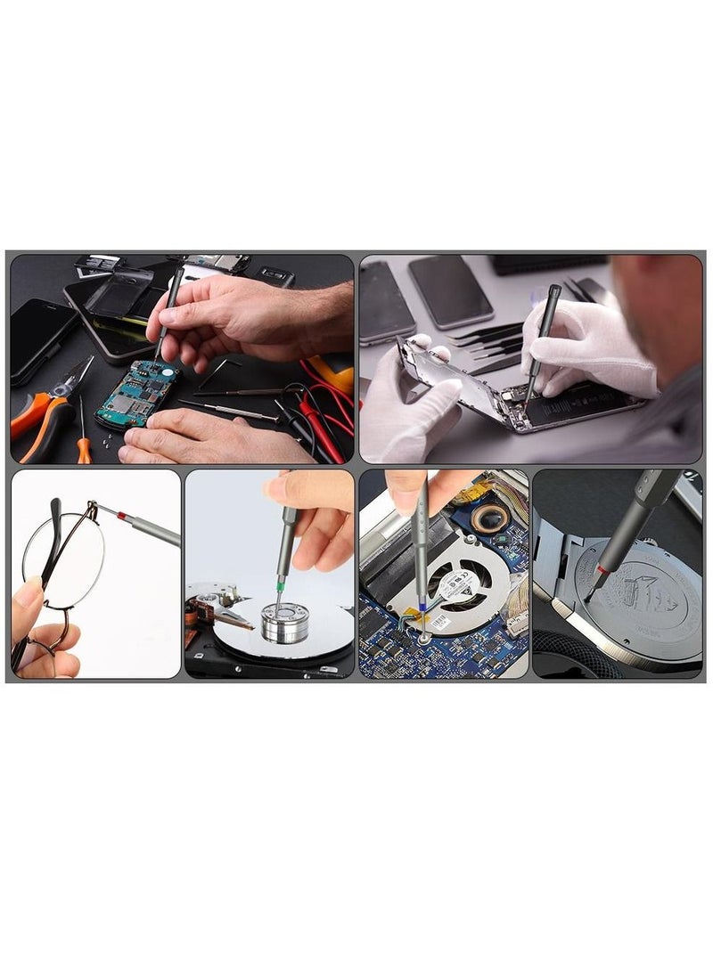 Arabest 31 In 1 Magnetic Mini Screwdriver Set with Aluminum Case - Image 5