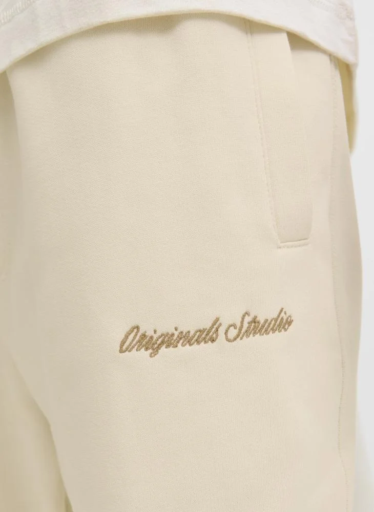 JACK & JONES Logo Drawstring Sweatpants