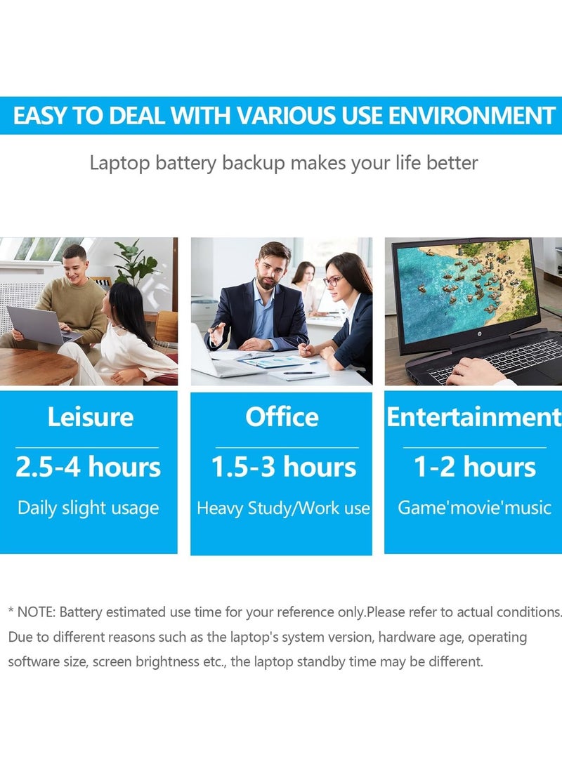 Max Power Replacement Battery Laptop Battery for HP ProBook 4330s 4331s 4430s 4431s 4530s 4535s 4435s 4436s 4440s 4441s 4446s 4540s 4545s - Image 5