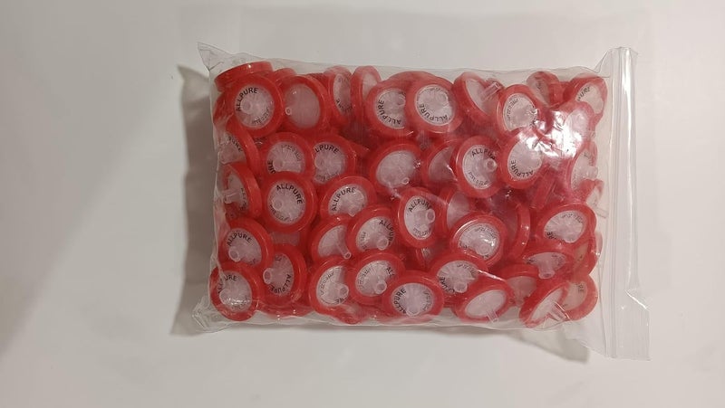 RASAYAN Syringe Filters PTFE Membrane Diameter 13 mm, Pore Size 0.45 μm Diameter, Pack of 100 - Image 2