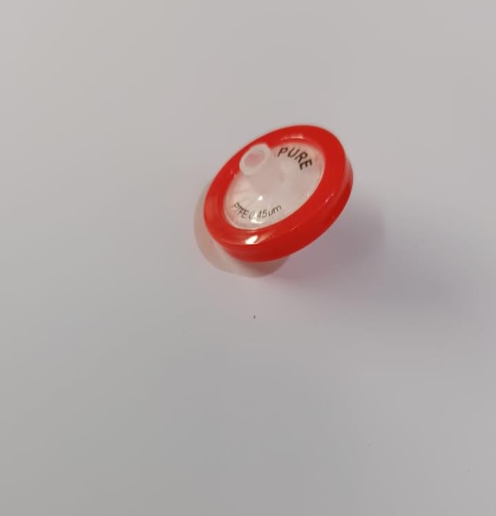 RASAYAN Syringe Filters PTFE Membrane Diameter 13 mm, Pore Size 0.45 μm Diameter, Pack of 100 - Image 1