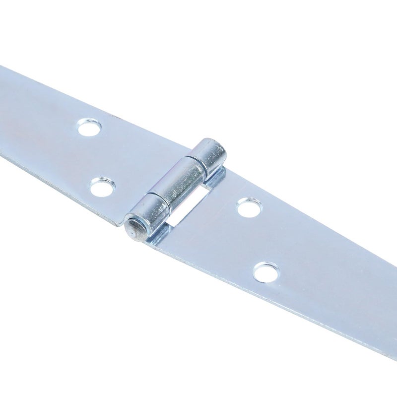 Geesatis 6 Inch Strap Hinges Heavy Duty Gate Hinges Cabinet Latch Door Hinge With Mounting Screws,Iron,Silver Color,Pack Of 6 - Image 5