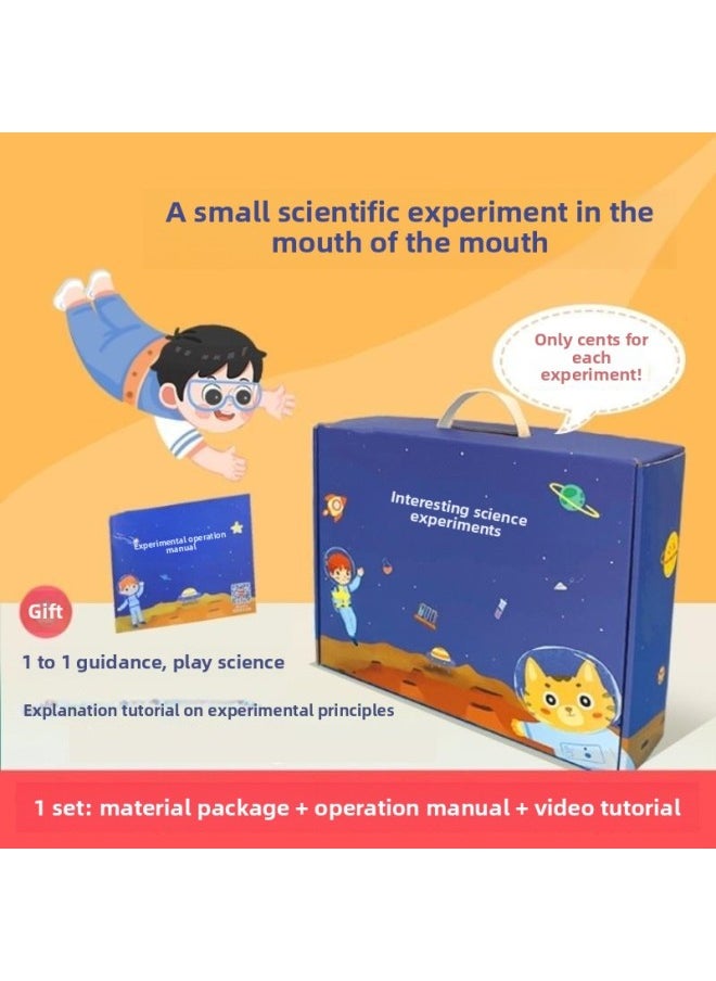 Generic - Kindergarten 300 Science Small Experiments Suit Material Package Operation Manual Video Explains Children's Diy Handwork-Specifications:◆★●Sea, Land And Air One (set Of 6) Free Courseware Video◆★● - Image 1