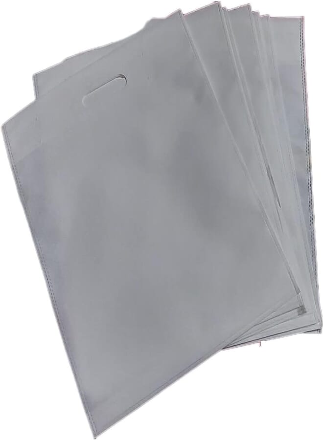 Gifts Polyester Fabric Bags Size 20 * 30cm White 50pcs