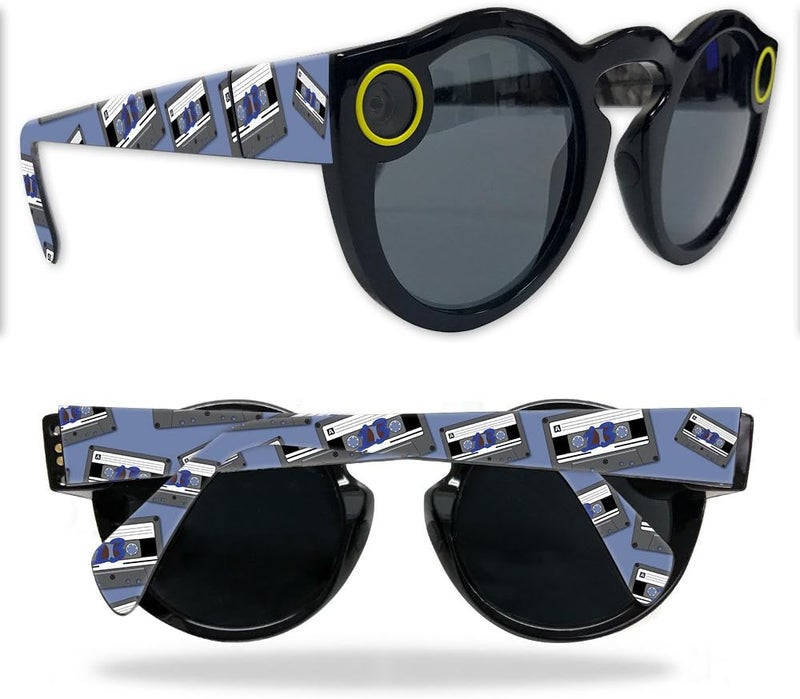 غطاء MightySkins متوافق مع نظارات سناب شات - شريط 13 | واقي، متين، وفريد من نوعه | سهل التطبيق، الإزالة، وتغيير الأنماط | مصنوع في الولايات المتحدة الأمريكية