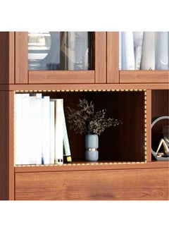 keke Multi-Layer Storage Bookshelf Rack Stylish Living Room Home Storage & Display Cabinet  - Image 3