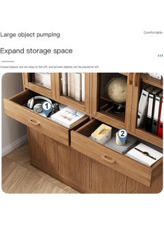 keke Multi-Layer Storage Bookshelf Rack Stylish Living Room Home Storage & Display Cabinet  - Image 5