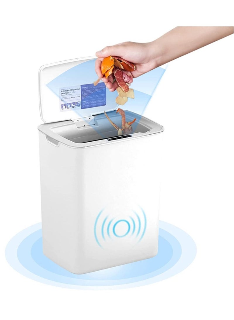 Automatic Touchless Infrared Motion Sensor Slim Trash - Image 1