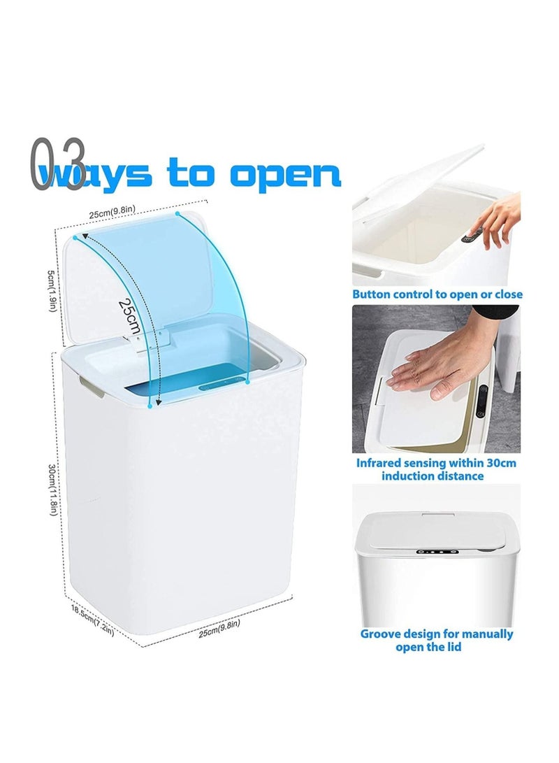 Automatic Touchless Infrared Motion Sensor Slim Trash - Image 4