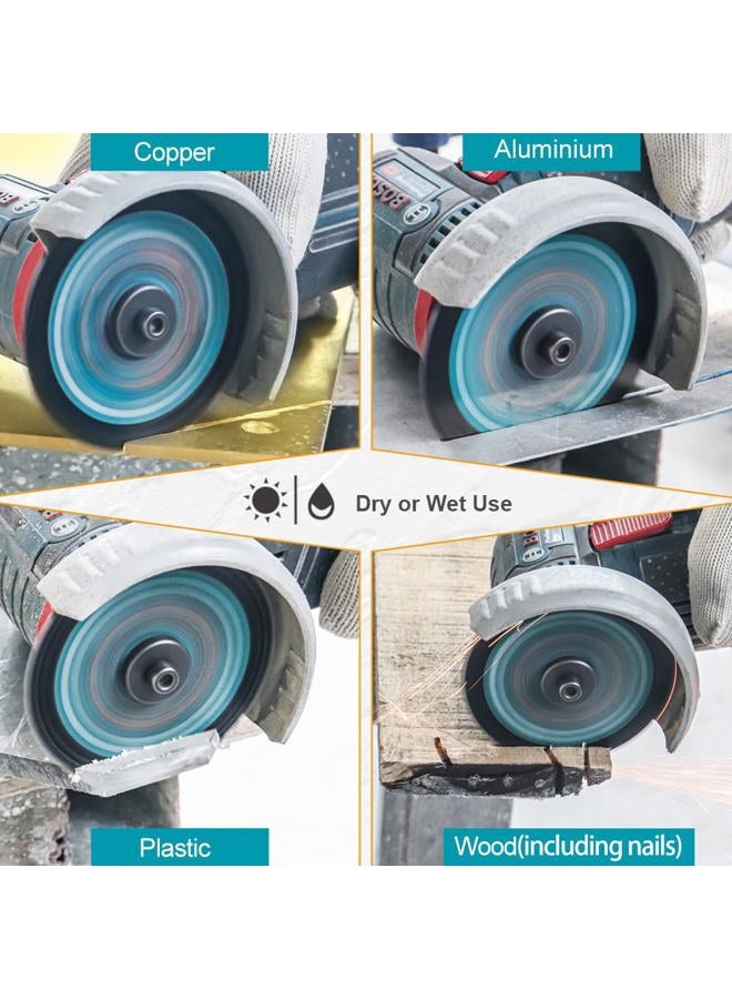 EXFEIN 3 Inch HSS Circular Saw Blade 3pcs, High-Speed Steel Saw Blade for Cutting Soft Metal Copper Aluminum Wood Plastic Diamond Disc - Image 3