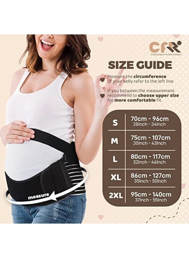Generic 3-in-1 Pregnancy Support Maternity Belt Waist Back Abdomen Brace Band  - Image 3