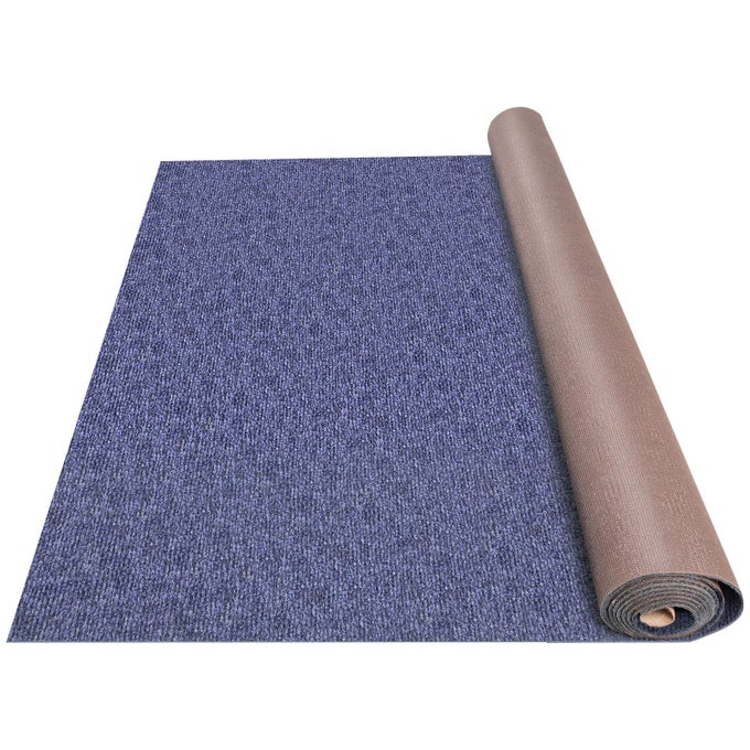 6 FT X 49 FT DEEP BLUE MARINE CARPET FOR BOATS WATERPROOF 018 THICK INDOOR OUTDOOR RUG CARPET ROLL FOR HOME PATIO PORCH DECK