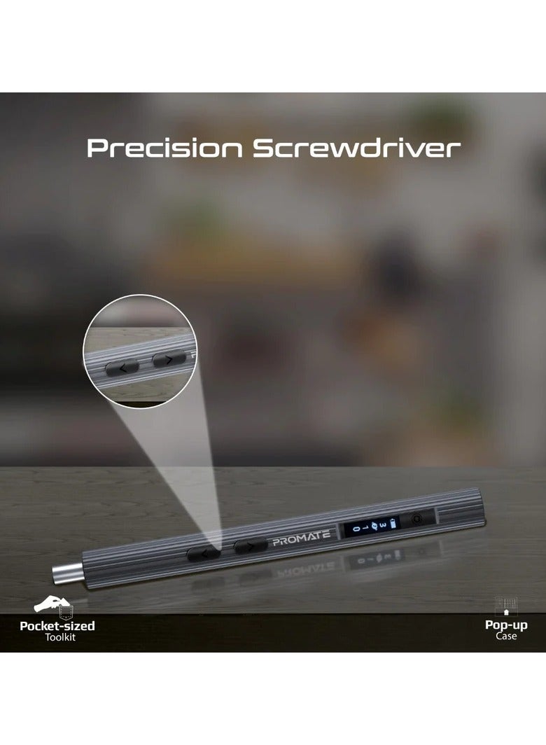 PROMATE 62-Pieces Cordless Electric Screwdriver Kit with LED Fill Light - Image 2