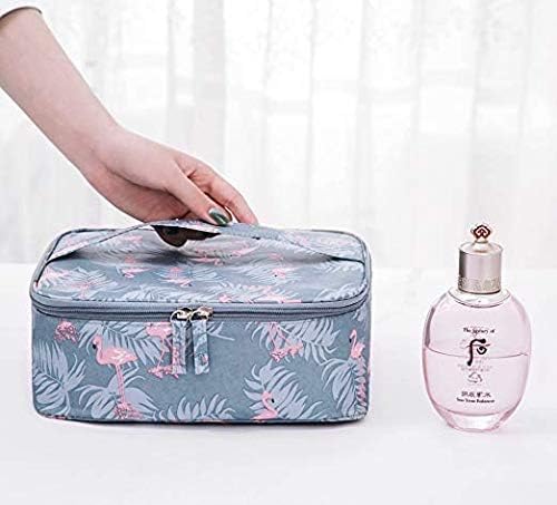 STESHWK Portable Make up Bag Cosmetic BagsWaterproof Floral Print Travel Toiletry Wash Bag Storage Bag Organizer Multi Pouch for Women Girls - Image 5