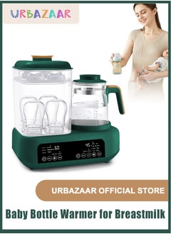 URbazaar 4-In-1 Multifunctional Baby Bottle Sterilizer, Dryer, Warmer And Steamer, 72H Keep Warm With Smart Temperature Control, Auto Shut-Off, BPA Free  - Image 1