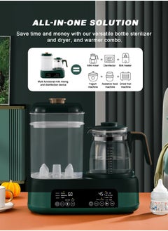 URbazaar 4-In-1 Multifunctional Baby Bottle Sterilizer, Dryer, Warmer And Steamer, 72H Keep Warm With Smart Temperature Control, Auto Shut-Off, BPA Free  - Image 4
