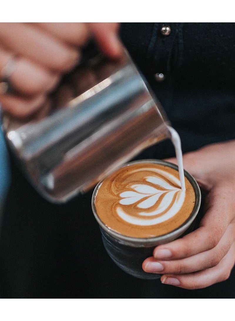 ماكينة صنع رغوة الحليب من الستانلس ستيل فضي - Image 5