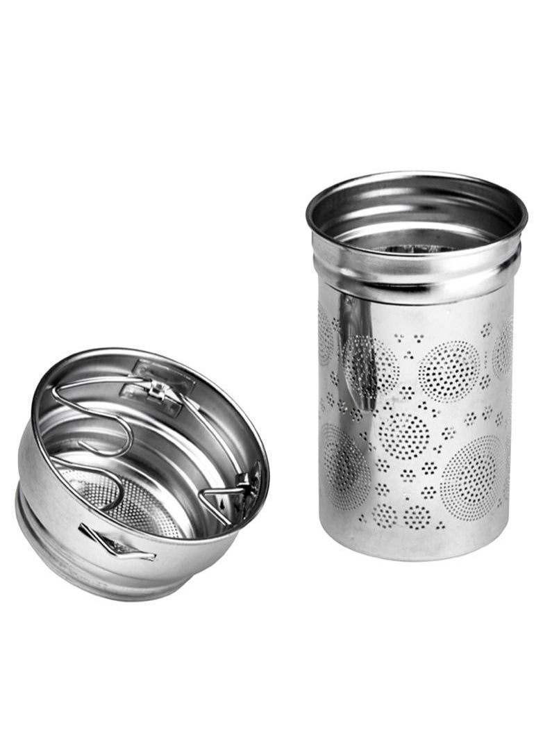 Tealand - Borosilicate Flowtea Cherry Blossom Double Walled Glass Bottle With Lid & Filter for Hot Cold Drinks (0.44L) - Image 1